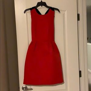 Kate spade lollipop red black bow dress